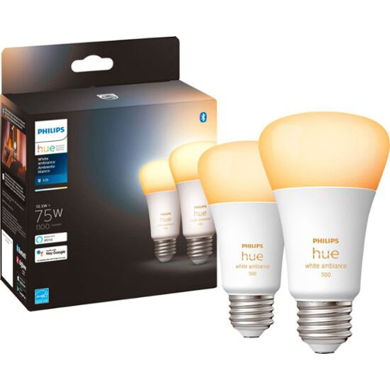 個売り可PHILIPS Hue white ambiance 800lm E26-